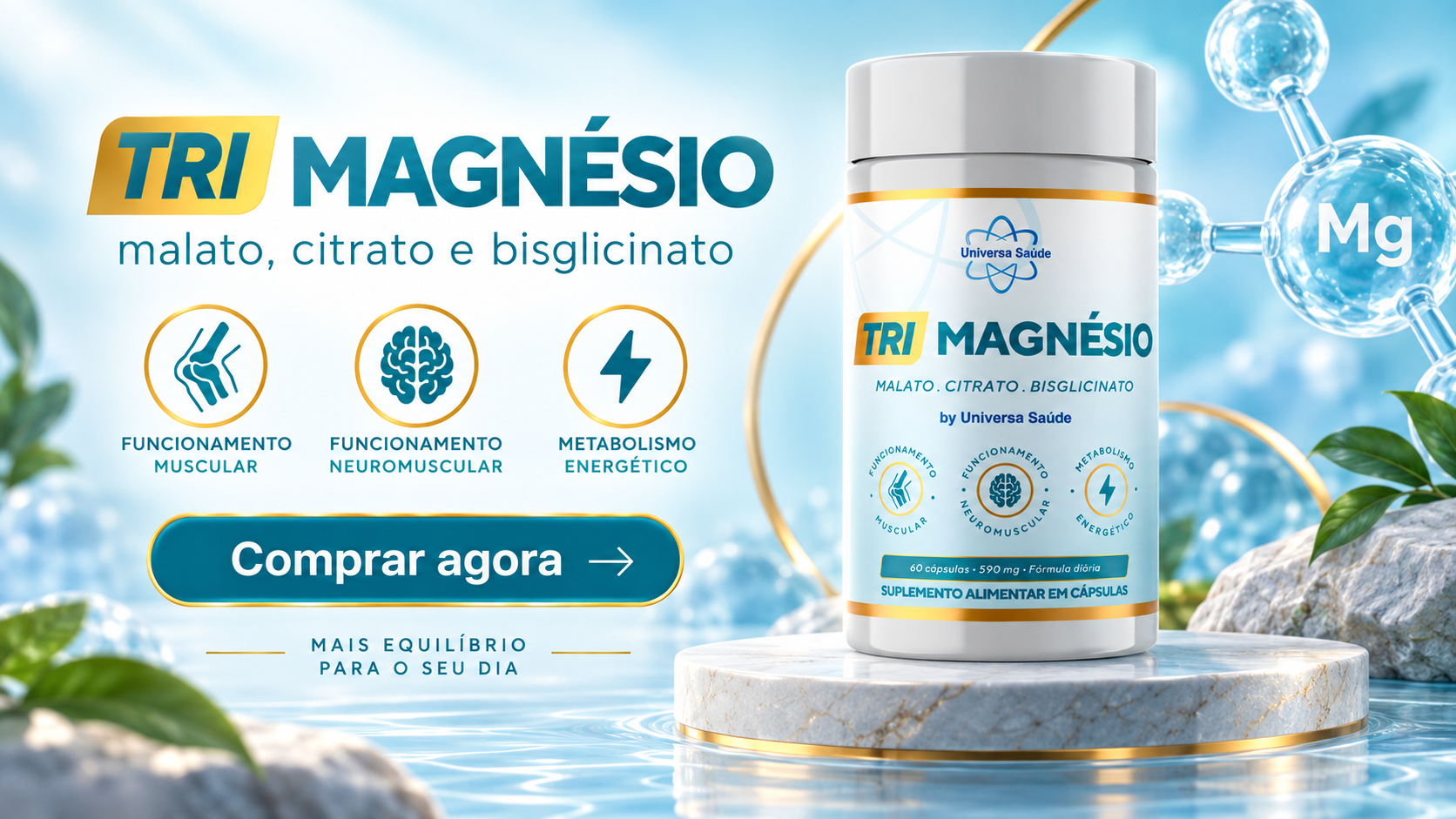 Tri Magnésio - novo produto da linha